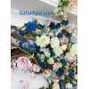 گل رونده مصنوعی روی دیوار